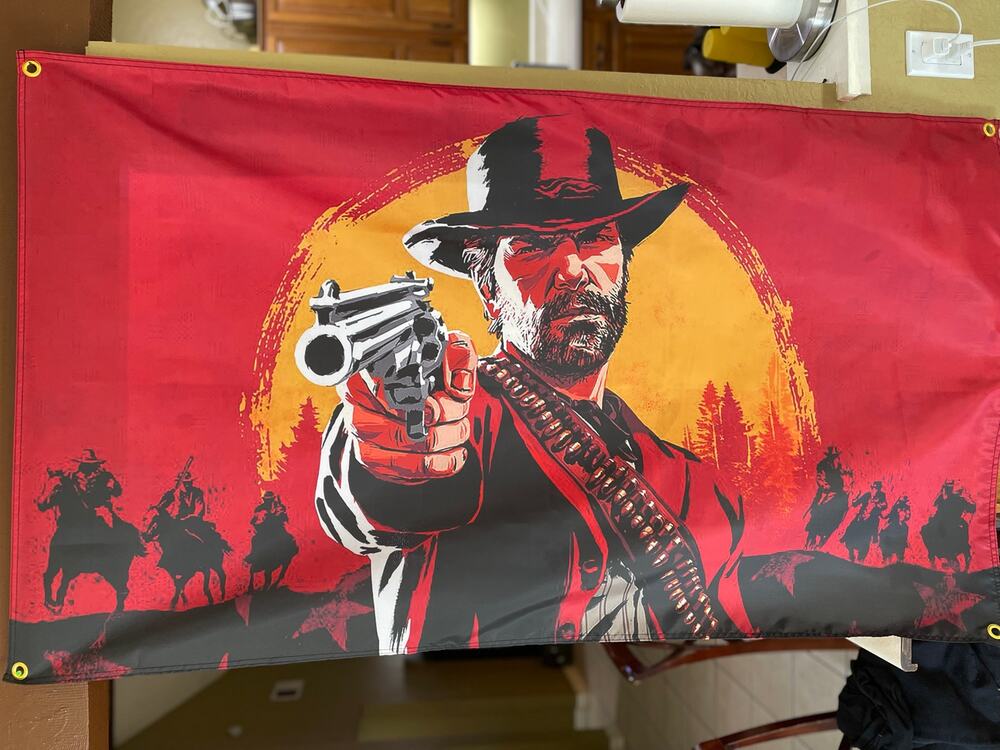 Red Dead Redemption 2 II 5ft Flag RDRII